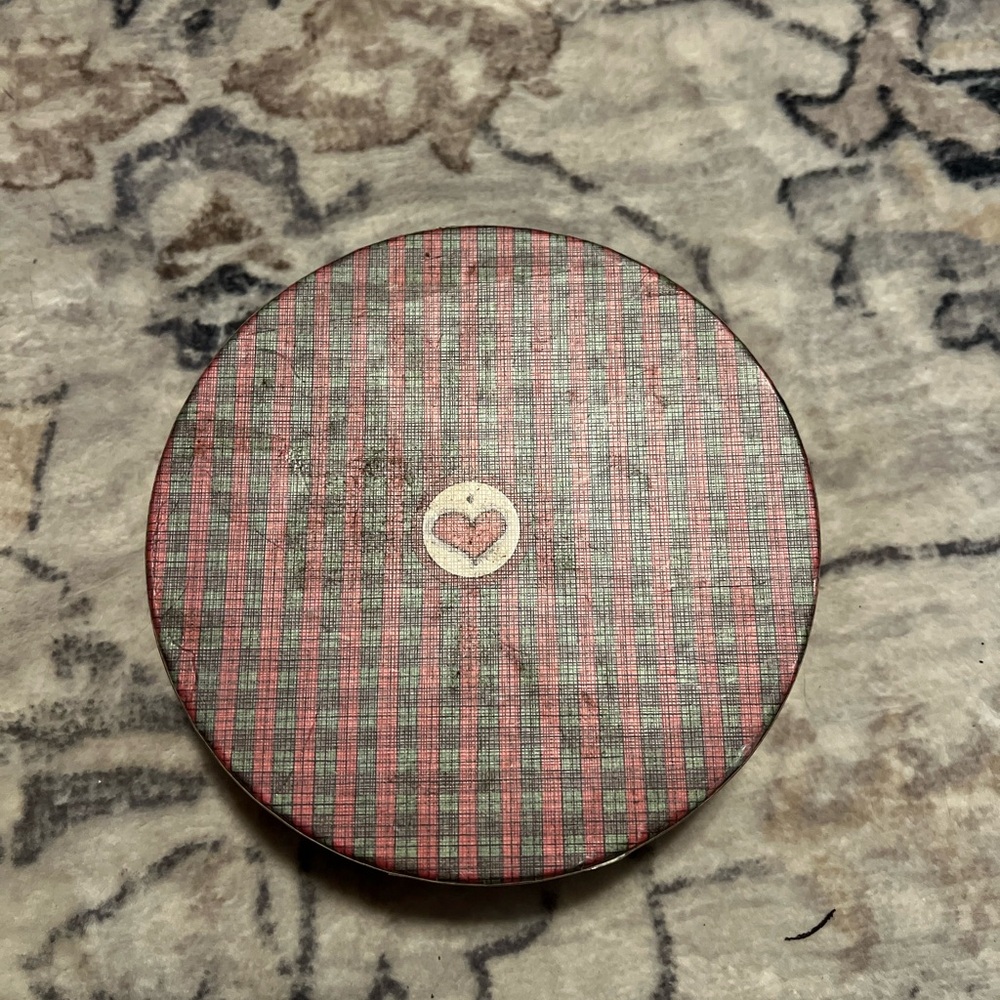 Plaid Heart Decorative Box